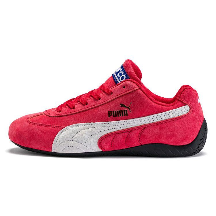 Sparco X Puma  Speedcat OG Ribbon Red Women Sneakers White 306794-05