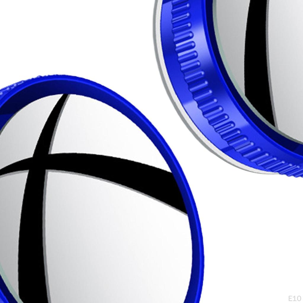 Toter Winkel Autospiegel Hilfsrückspiegel konvex mit Rahmen rund für