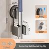 ZNMW No-Drill Suction Cup Mop Holder