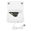 Portable Car CD Player External CD Drive Device with USB AUX Ports Remote Control Anti Skip for Laptop TV Home Stereos