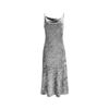 Veromoda Elegant Velvet Shine Spaghetti Strap A-line Dress