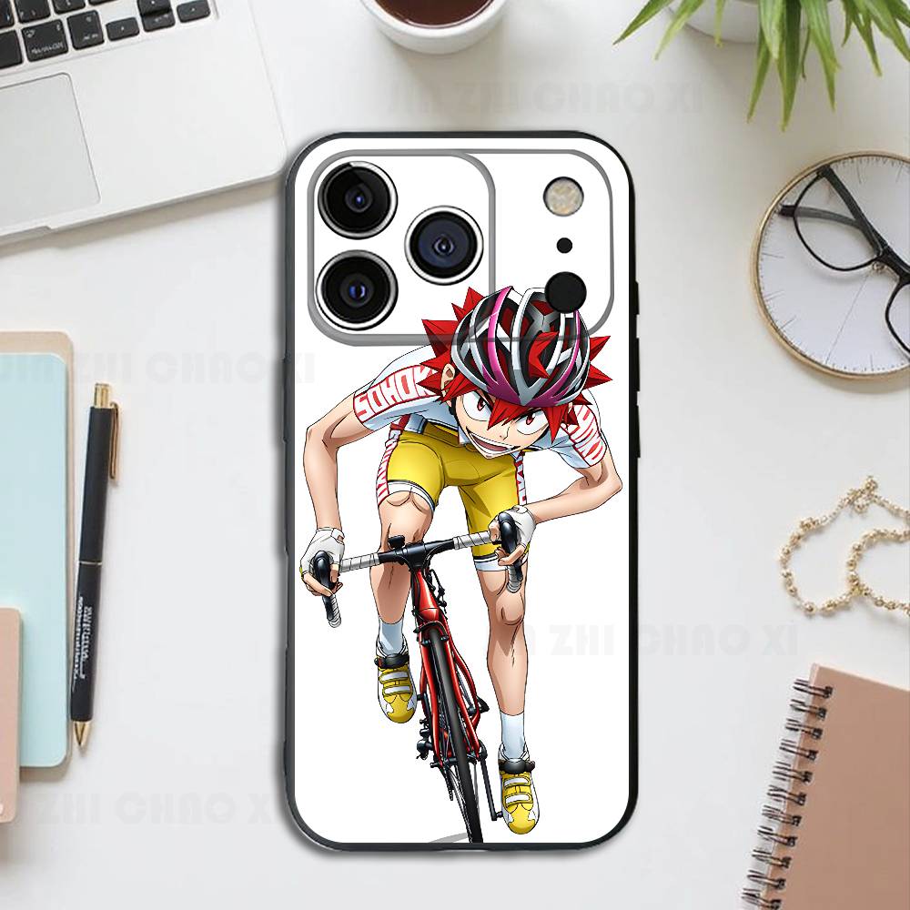 Animation Y-Yowamushi Pedal Silicone Soft Phone Case For IPhone17 16 15 14 13 12 11 Pro Max Plus X XR SE Cover