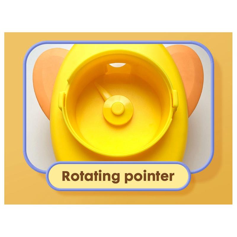 Cat Interactive Rotatable Cat Dog Leak Food For Pet Puzzle Relief Boredom Food Feeder Dispenser Yellow
