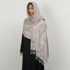 Cross Border Hot Selling Ethnic Style Shawl Paisley Cashew Jacquard Long Scarf Spring Summer Sunshade Headscarf Tassel