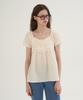 Sseomweeobeoteo Sorbet Lace Blouse - Cream