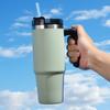 Replacement Straw Compatible with Stan 40 Oz 30 Oz Cup Tumbler, 6 Pack Reusable Straw with Cleaning Brush, Plastic, Clear