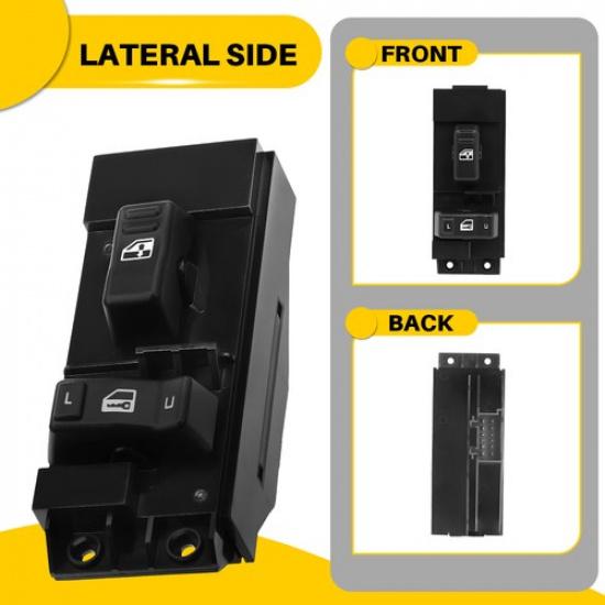 Front Right Power Window Switch for 2000-02 Gmc Yukon Chevrolet Tahoe Suburban A