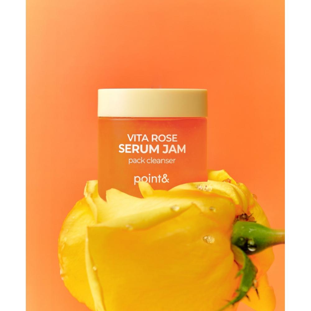 Pointn Vita Rose Serum Jam Cleanser 100g