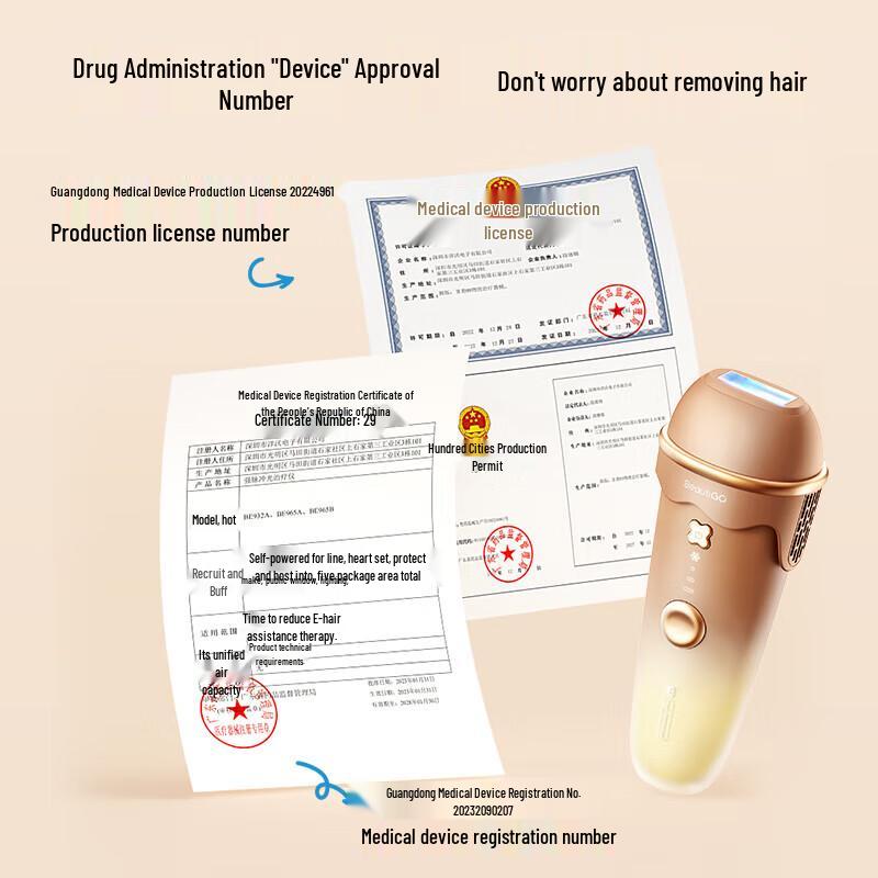 Beautigo IPL Hair Removal Device