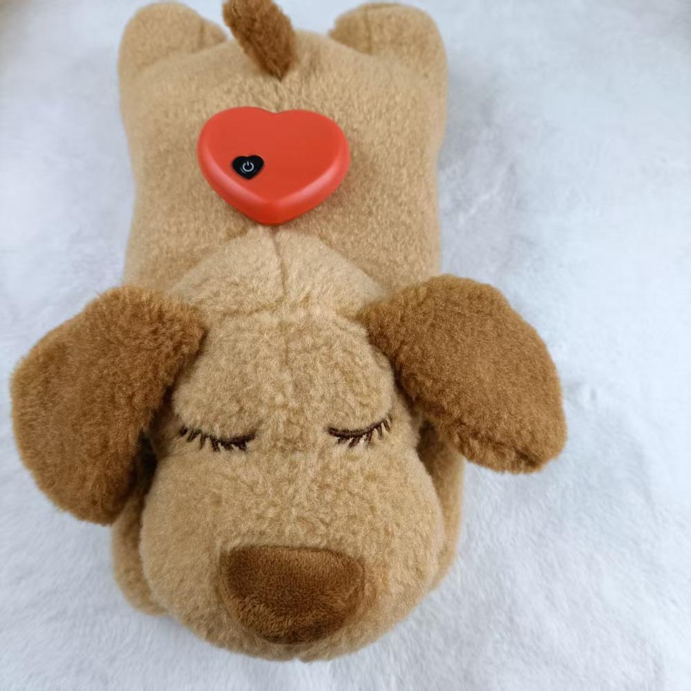 Aiuto per il Sonno Cane Sollievo Ansia Cuscino Peluche Morbido Battito Cardiaco Cucciolo Peluche Casa Sonno