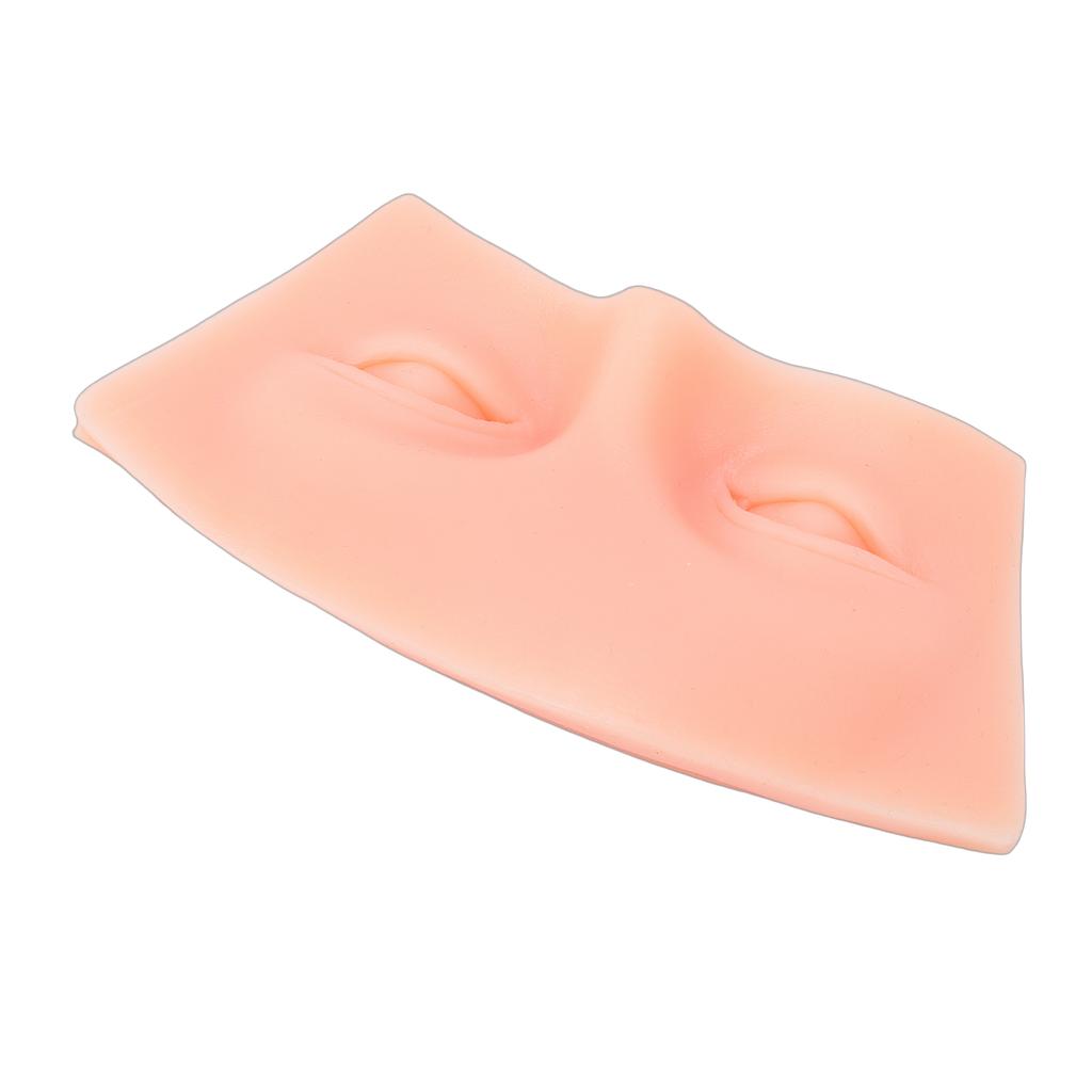 Silicone Eyebrow Practice Model Easy Coloring 5D Eyebrow Practice Board for Beginners