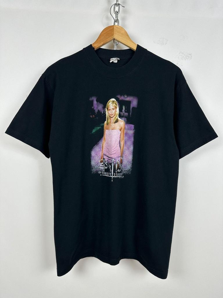 1999 Vintage Buffy The Vampire Slayer Movie Size M Unisex T-Shirt