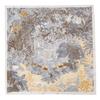 Mulberry silk scarf  new retro winter beautiful ginkgo printing four seasons shawl sunscreen dual-purpose