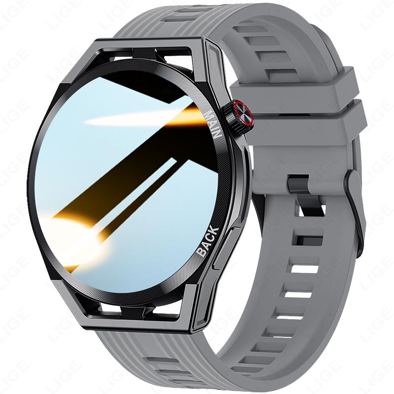 New Smart Watch Men Sports Fitness Tracker Smartwatch For Men 1.32inch Full Touch HD Bluetooth Call Watch For Android IOS