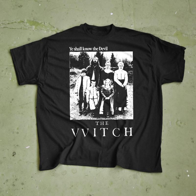 The Witch Movie TShirt A Horror Black Phillip Tee Summer unisex Loose and Breathable cotton Tshirt Top M