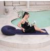 Portable Inflatable PVC Flocking Beach Mat with Pillow for Sunbathing & Pool