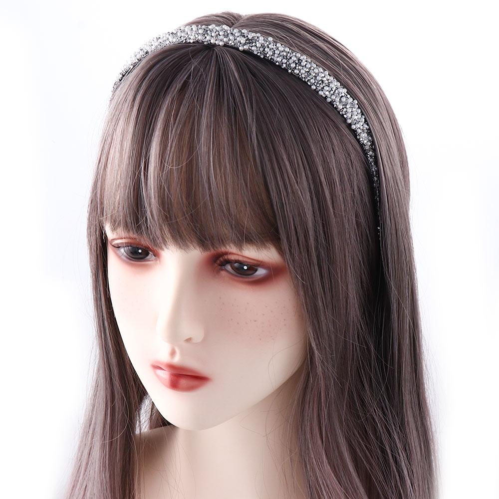 Crystal Simulated Pearl Luxury Hair Hoop Crystal Hairbands Pearl Headbands Hair Accessories