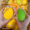 Mango Squeeze Toy, Slow Rebound Stress Relief Toy, Fruit Squeeze Toy, Decompression Squeeze Toy, Practical Joke Toy, Decorat