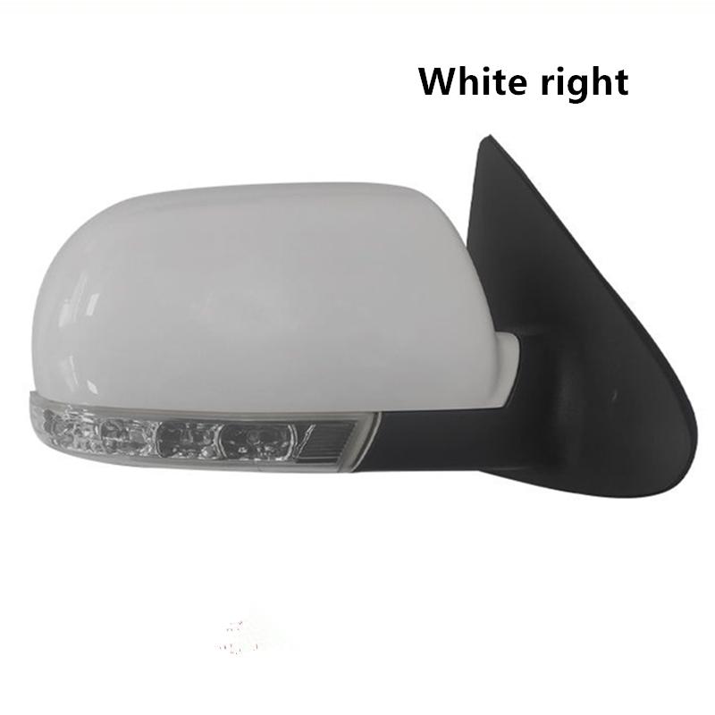 Per Accessori Auto Specchietto Retrovisore Laterale Pieghevole Per Hyundai Santa Fe 2.4L 2.7L 2007 2008 2009 2010 2011 2012 8PIN Con Lampada