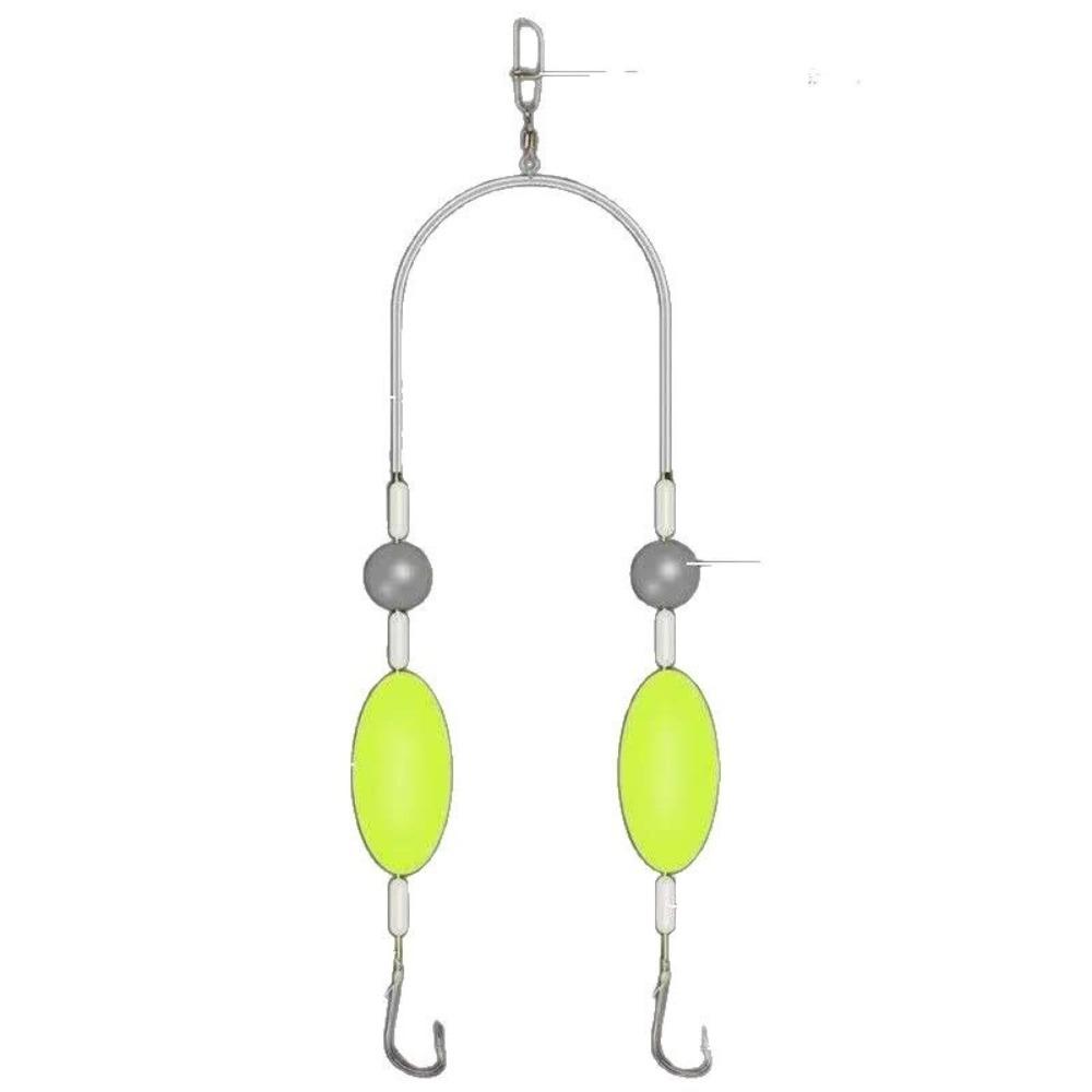 

Набор рыболовных крючков против запутывания Острый крючок с бородкой на поводке для рыболовных аксессуаров 14