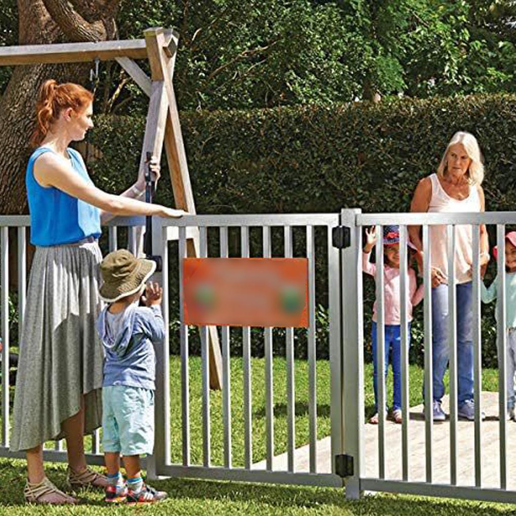 Outdoor Space Security 2-Sided Gate Latch - Key Lockable & Automatic Locking, Compatible with Various Fence Locks Hardware