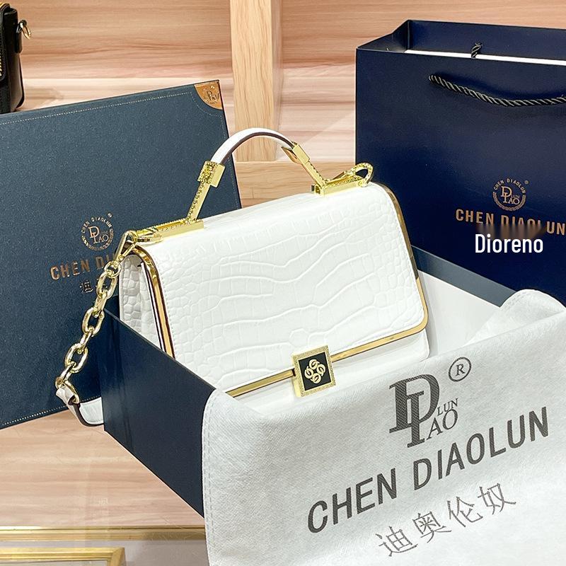 2024 Nyári Női Luxus Eredeti Bőrből Készült Keresztpántos és Válltáska - Kézzel Készített Csúcskategóriás Kialakítás