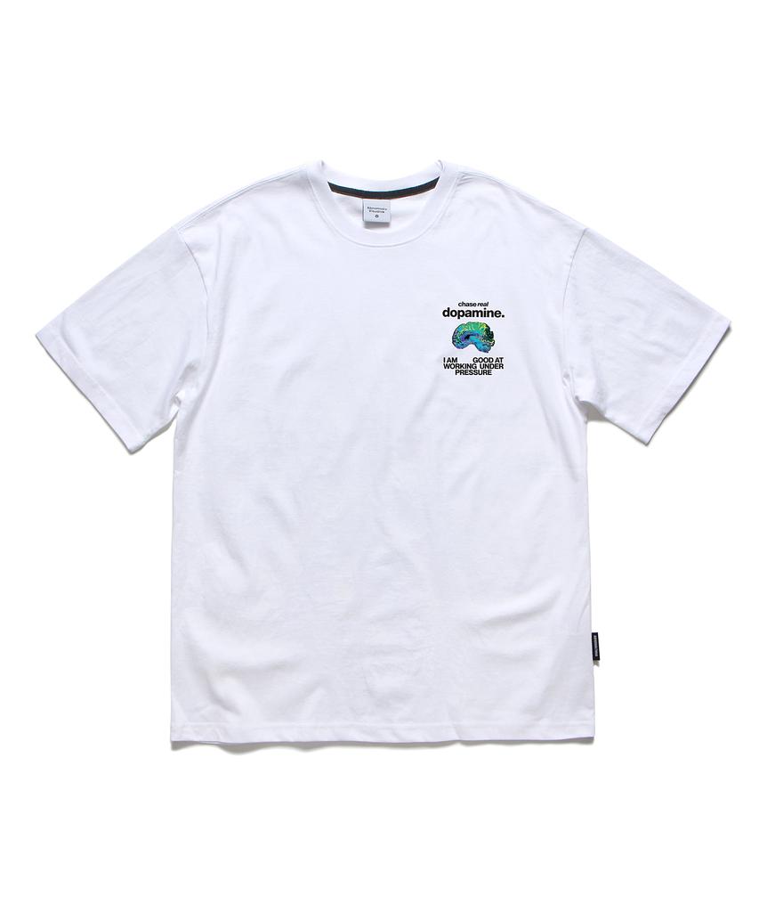 ABNORMALTHING Dopamine Oversized T-Shirt Black (Dopamine Fresh T-Shirt Black)