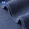 ROMON Men's 100% Pure Wool Round Neck Pullover Sweater