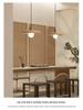 Nordic Solid Wood Pendant Light for Bedroom, Tea Room, Corridor, or Bar