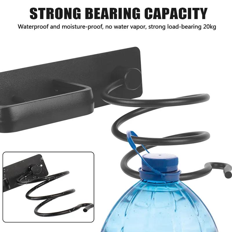 Hair-Dryer Bracket Bathroom Household Aluminum Bolt Inserting Type Storage Rack Hair Straightener Multi-Functional Storage-Rack