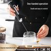 Rechargeable Electric Milk Frother & Mixer: Perfect for Coffee, Protein Shakes, and Eggs