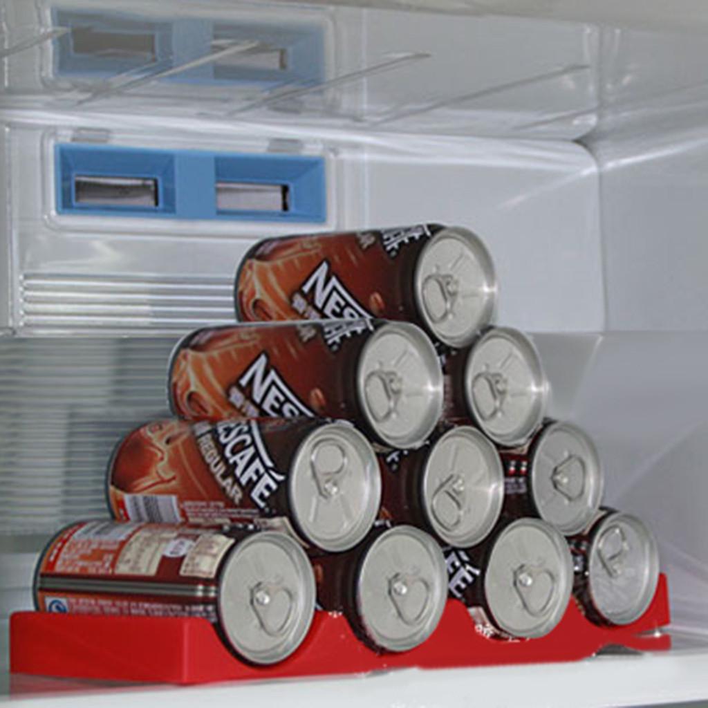  Wine Bottle Organizer Holder Silicone Stacker Cans Fridge Mats Beverages Racks