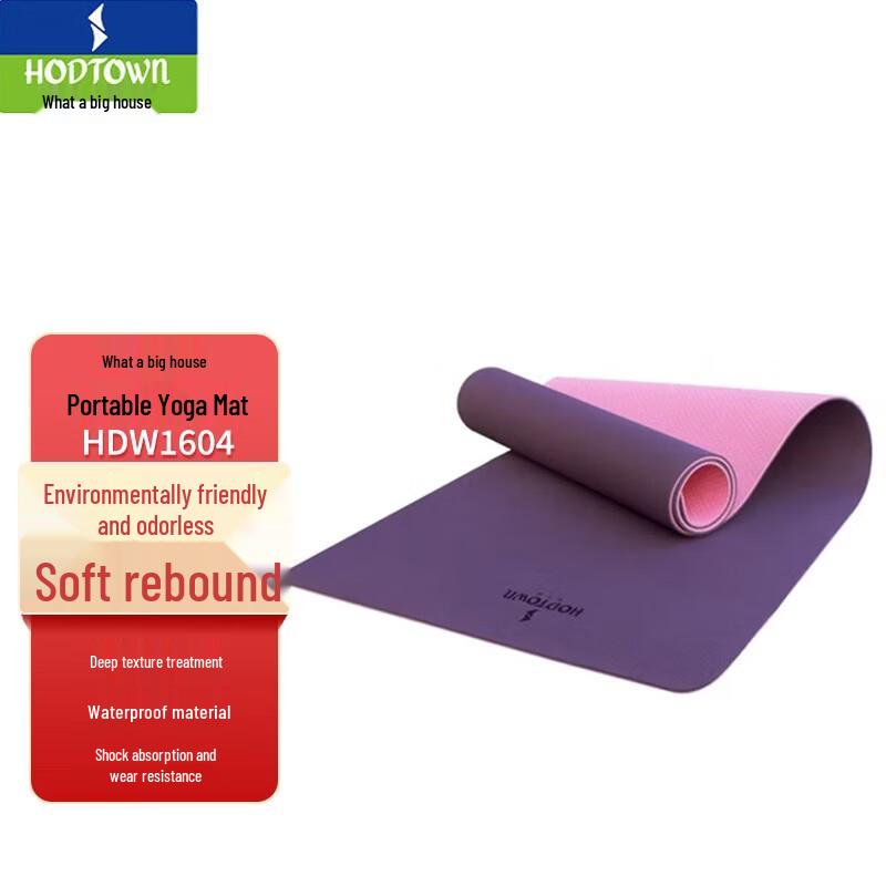 Hodtown Portable TPE Yoga & Fitness Mat