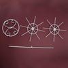 Jewelry Display Rack 2 Tier Rotating Necklace Holder Jewelry Tree Stand Jewelry Organizer for Necklaces Bracelet Earring