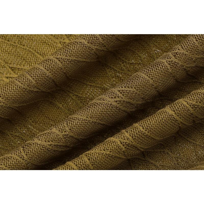 GMXIA Dámský podzimní čistě sexy Spice Girl top svetru s dlouhým rukávem a výstřihem bez ramínek