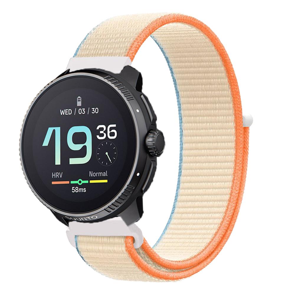 22mm Nylon Loop Watch Strap For Suunto Vertical Race Watchband For Suunto 5 9 Peak Pro Bracelet Replacement Wristband