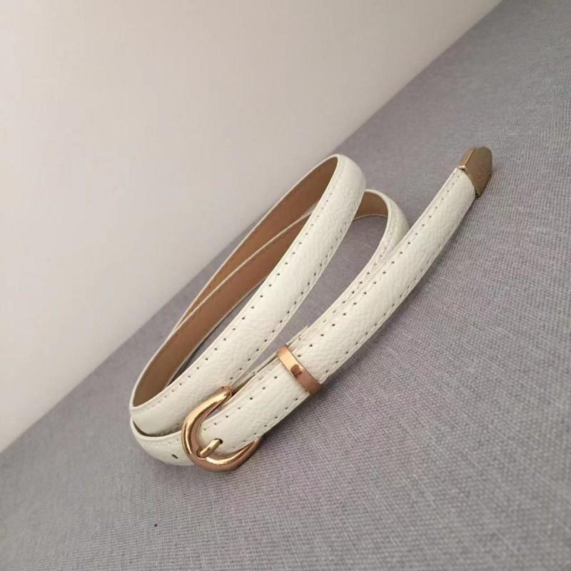 Chic Comfortable And Gold Threepiece Womens Outfit With A Slimming Belt For Effortless Style