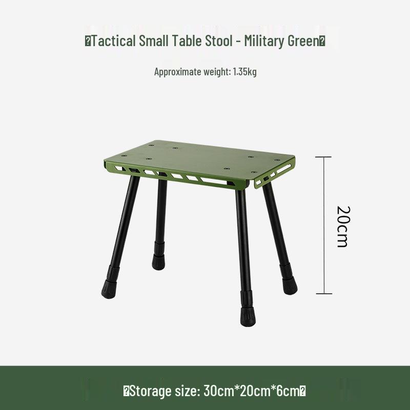Compact Folding Outdoor Table for One - Mini Portable Picnic/Camping Table