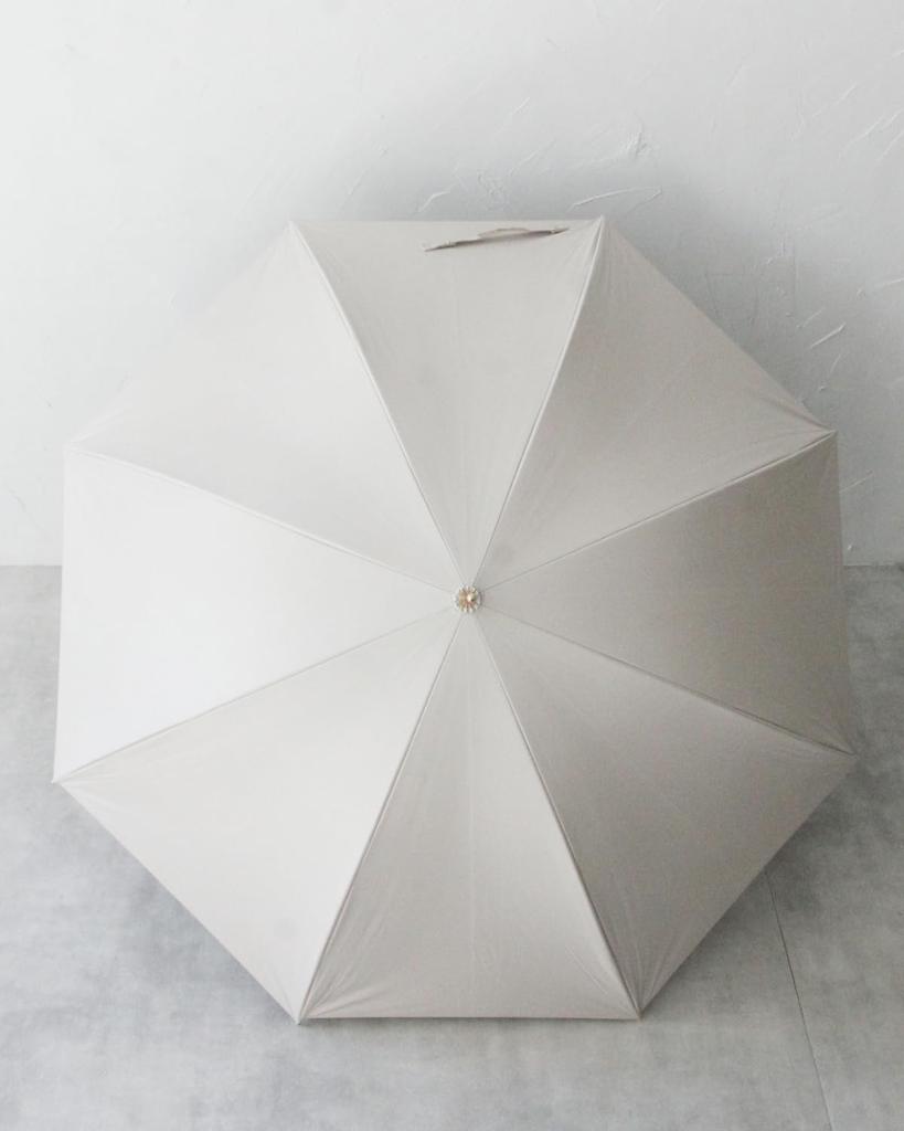 Mukii Light Beige Umbrella, 99.9% Blocking,