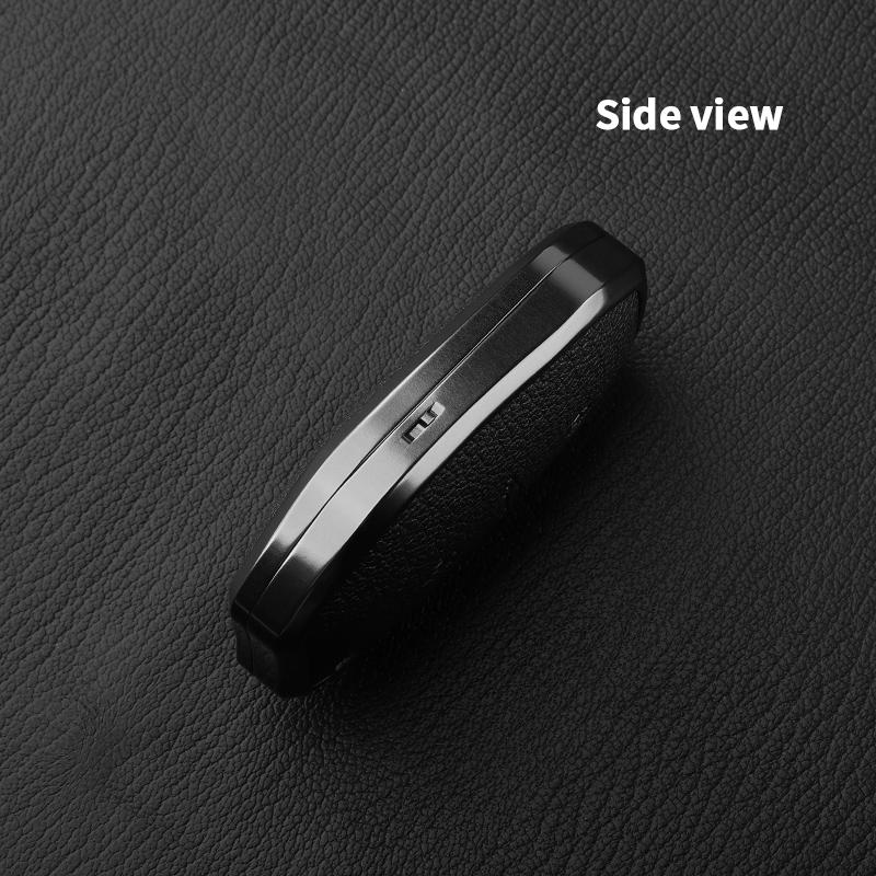 Metal and Leather Car Key Case Cover For Citroen C5 X C4L C6 C3-XR AIRCROSS 308 408 508 2008 3008 4008 5008 DS 5LS 4SAccessories