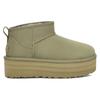 Bota Plataforma Ultra Mini Clássica 'Shaded Clover' Feminina 1135092-SDC