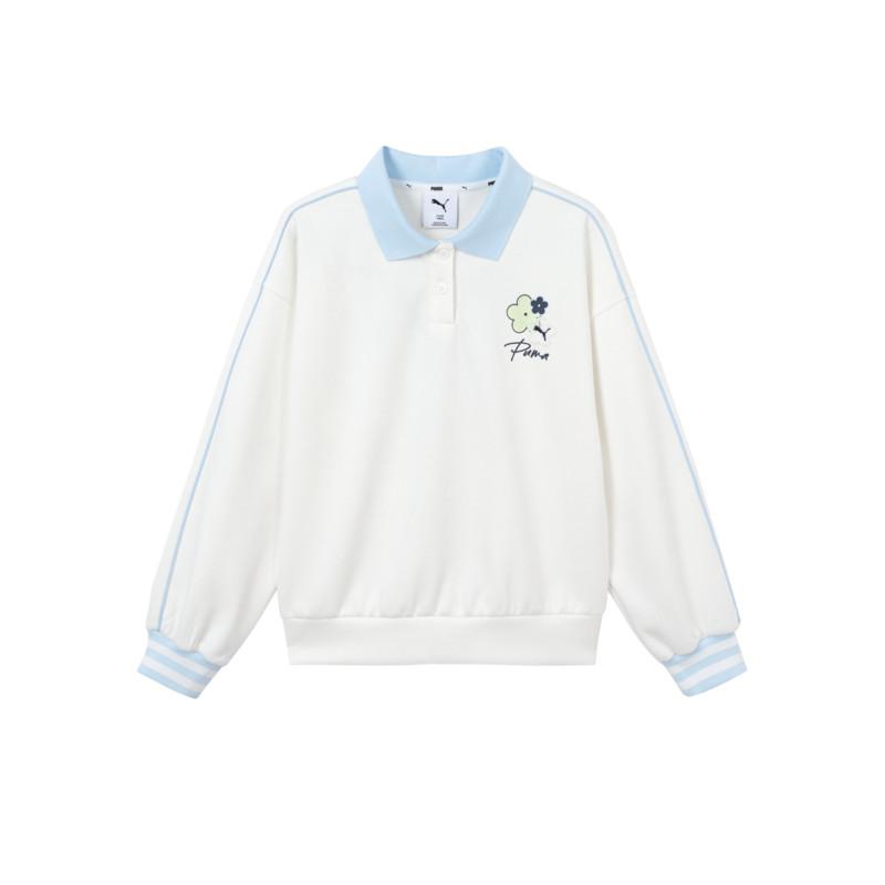 PUMA Kids Sweatshirts Lapel Moderate 353126121001-10101 110
