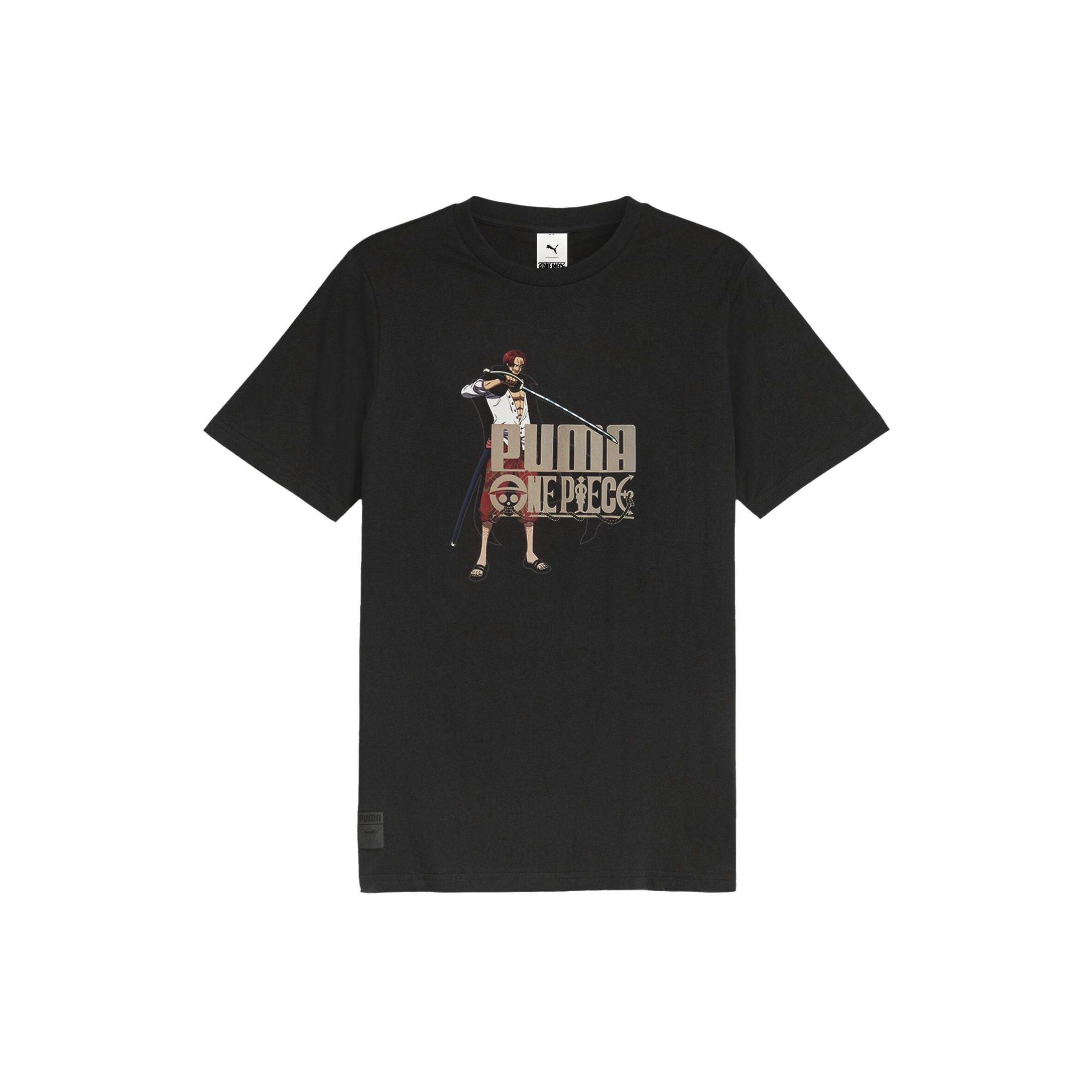 PUMA x ONE PIECE Men s Graphic T-Shirt Black 624665-01 XS
