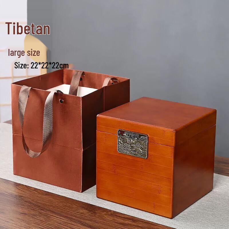 Деревянная подарочная коробка для хранения рассыпного чая