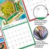 2026 Calendar, 2026 Monthly Square Wall Calendar with Thick Paper, January 2026 - December 2026, 12" x 24" (Open), 2026 Wall Calendar