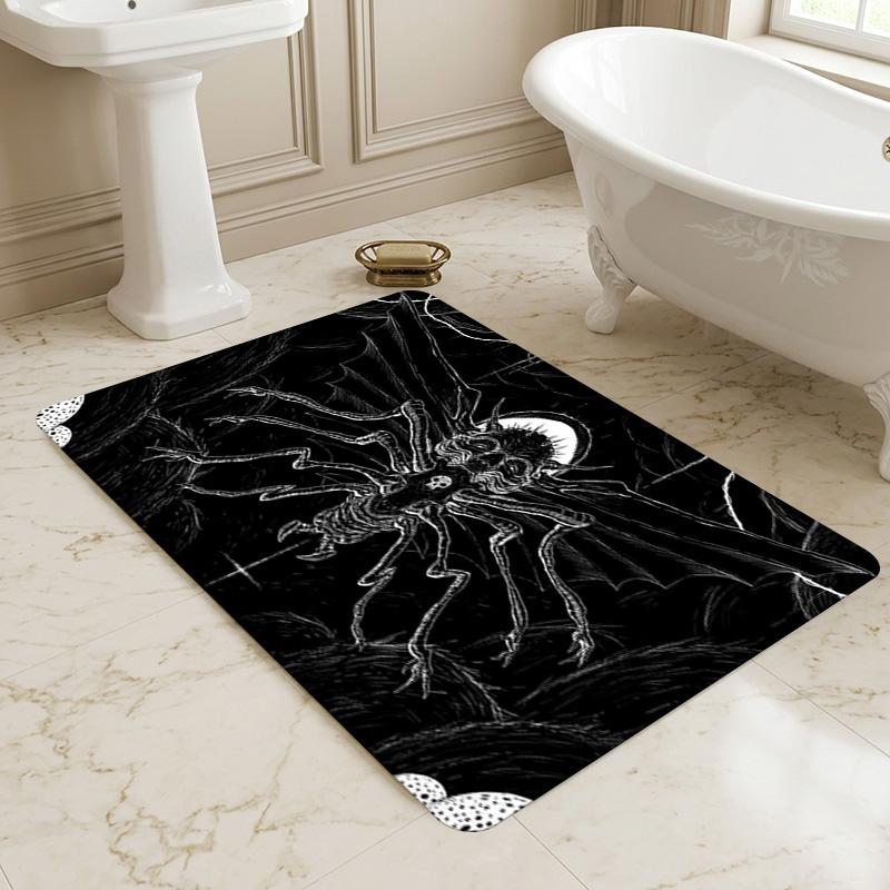 Bat Art Living Room Nonslip Area Rug Soft Carpet For Bedroom Game Playroom Sofa Office Home Decor Doormat Christmas Gift C9291410