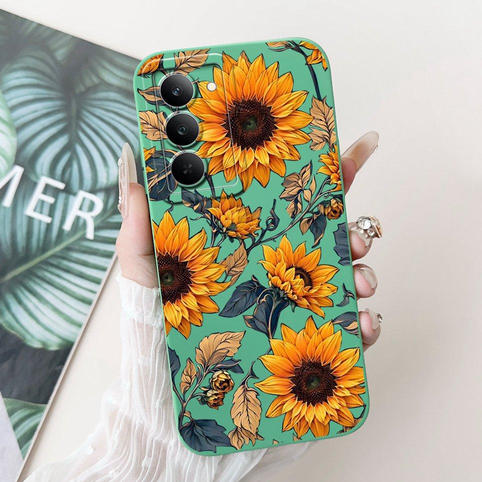 

New Fashion Case For Realme 14x (India) 5G / Realme 14 Pro Plus Pro+ Phone Shell Flower Butterfly Girly Back Cover Soft Silicone Realme 14x (India)