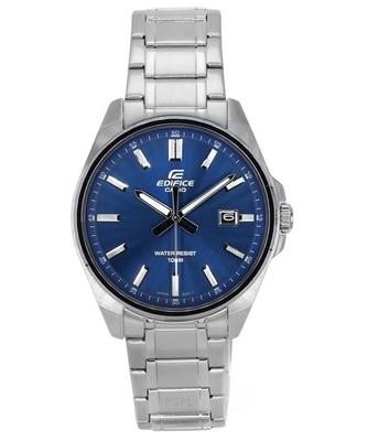 Pánské hodinky Edifice Analog Nerezová ocel Modrý ciferník Quartz EFV-150D-2A 100M