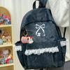 Schoolbag new ins junior high school student schoolbag women's large capacity leisure fresh primary school commuting simple backpack backpack