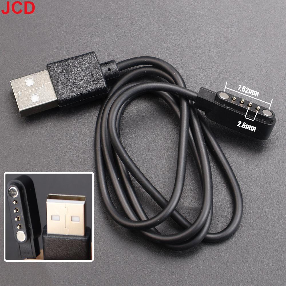 1PC Magnetic Charge Charging Cable For Smart Watch For 2/4Pin 2.5/2.8/3/4/7.62/8/9mm Distances USB Type-C Power Charger Cables